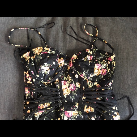 Topshop | Dresses | Topshop Corset Dress Nwt | Poshmark